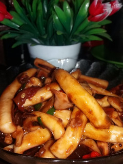 Foto resep Cumi saus tiram pedas manis
