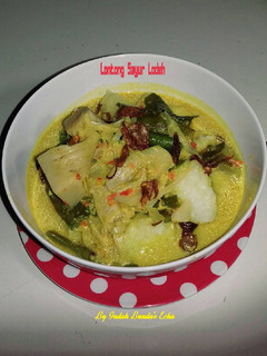 Foto resep Lontong sayur lodeh