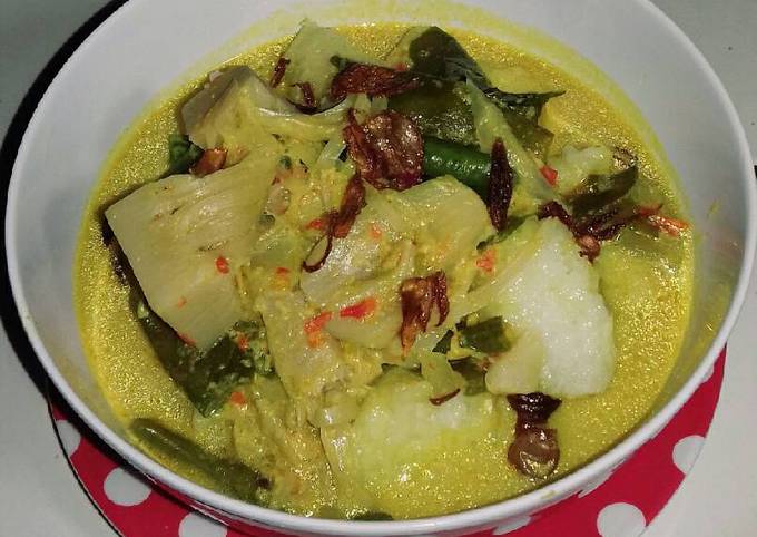 Resep Lontong sayur lodeh yang Enak Banget
