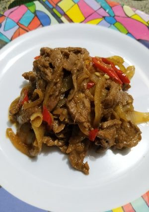 Foto resep Beef Yakiniku (ala rumahan)