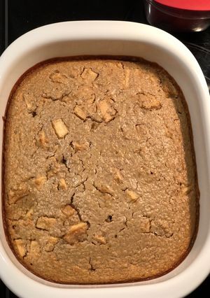 Foto resep Baked Peanut Butter Apple Oatmeal for toddler