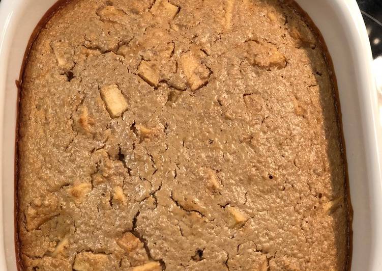 Resep Baked Peanut Butter Apple Oatmeal for toddler, Lezat Sekali
