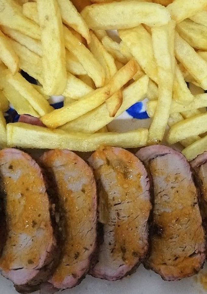 Una foto de Secreto de cerdo al horno