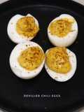 # 185 : devilled chili eggs
