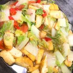 Sayur Pecay / Sawi Putih Cah Tahu রেসিপির প্রধান ছবি