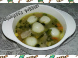 Soup Sayur Baso Telur Puyuh