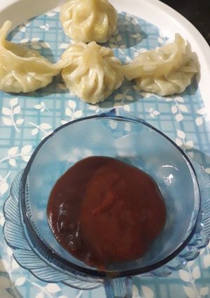 A picture of Vegetable and noodles momos.