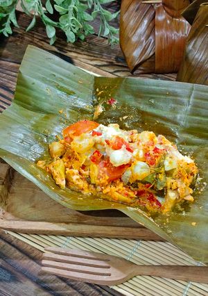 Foto resep Pepes Telur Ikan Manyung