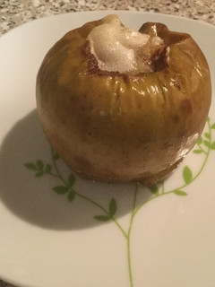 Una foto de Manzanas asadas