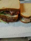 Leftover Ham Sandwich