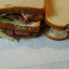Leftover Ham Sandwich A picture of Leftover Ham Sandwich.