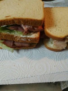 A picture of Leftover Ham Sandwich.