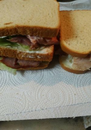 A picture of Leftover Ham Sandwich.
