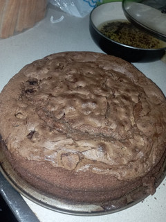 Una foto de Bizcocho de sirope y chocolate