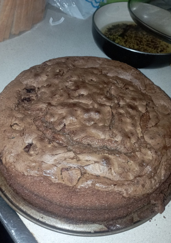 Una foto de Bizcocho de sirope y chocolate