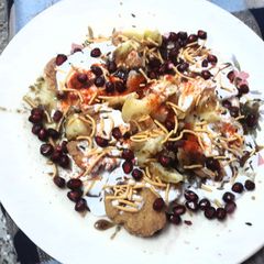 A picture of Papri Chat.