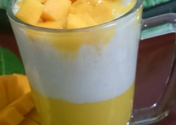 Resep 31.Jus mangga kekinian, Bikin Ngiler