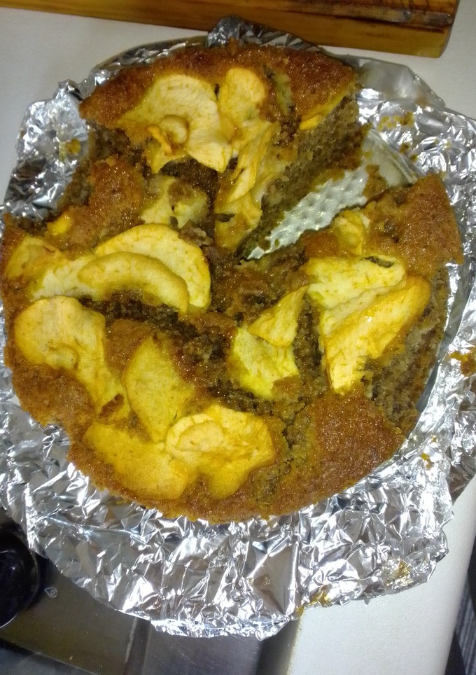 Una foto de Tarta de nueces y manzana al estilo de mi abuela