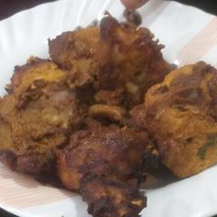 A picture of Coorg style dry chicken.