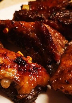 Mézes-Mustáros disznó oldalas recept fotója