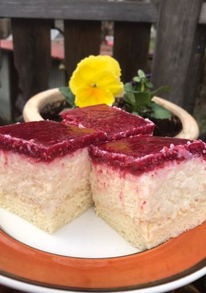 Málnás rizskocka recept fotója