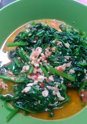 Foto resep Kangkung cobek