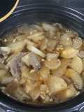 Beef and White Daikon Radish