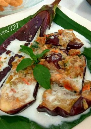 Foto resep Pecek terong santan #PR_MasakanBersantan