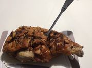 Una foto de paleta de cerdo al horno