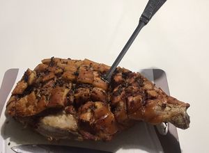 Una foto de Paleta de cerdo al horno