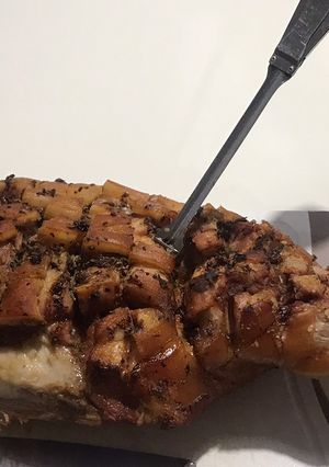 Una foto de Paleta de cerdo al horno