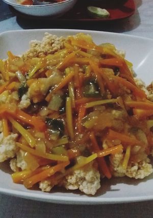 Foto resep Tangsuyuk (ayam goreng asam manis korea)