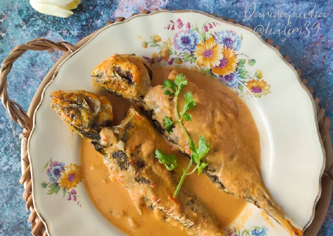 Chankru goreng dimasak dengan lemak kuning