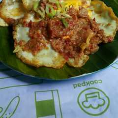 Telur Ceplok Bumbu Rendang রেসিপির প্রধান ছবি