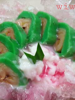 Foto resep Es Pisang Ijo