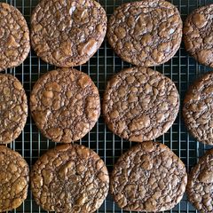 American Style Brownie Cookies A picture of American Style Brownie Cookies.