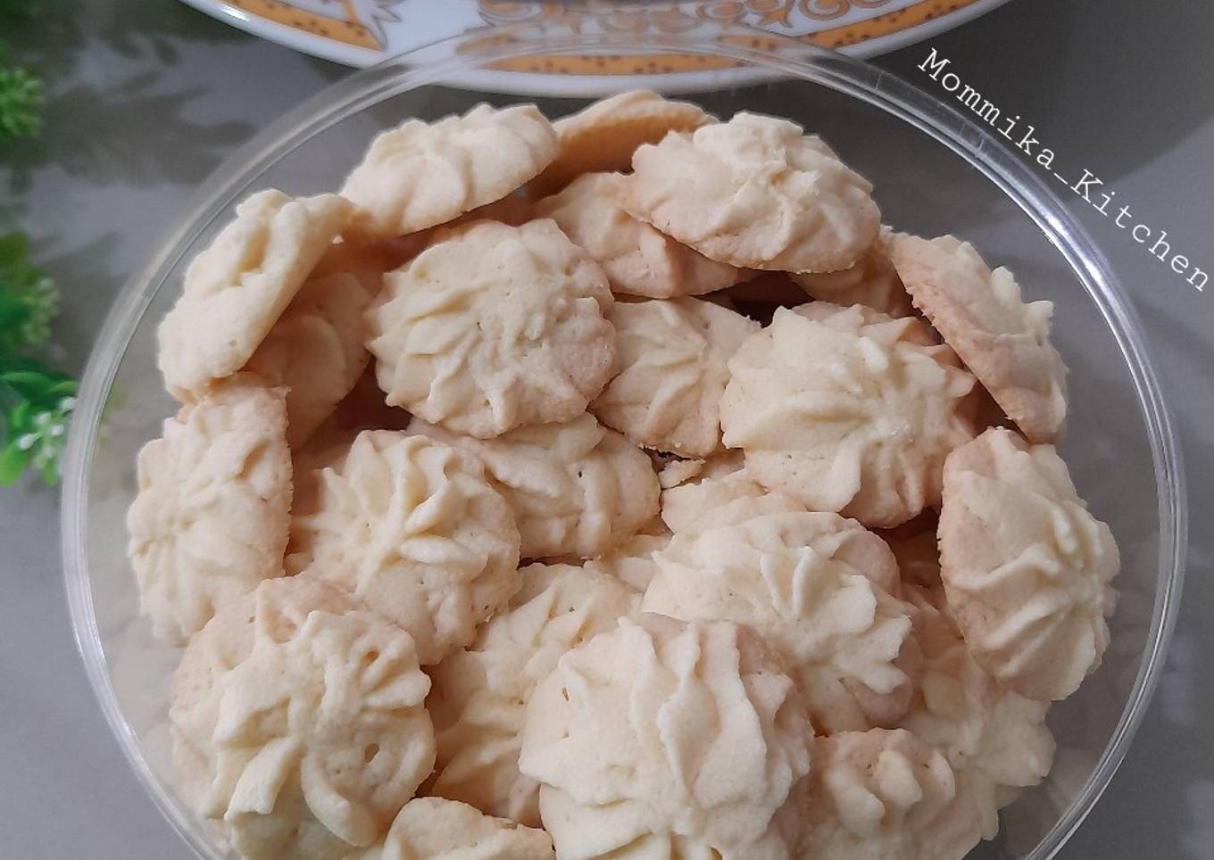 Kue sagu tanpa keju