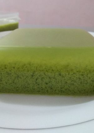 Foto resep Puding Lumut Asli Pandan