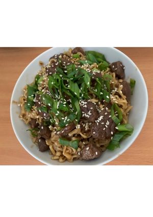 Foto resep Mie Ramen Korea JJapaguri RamDon Ala Parasite