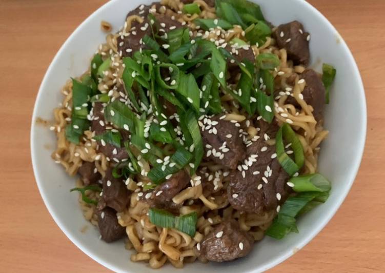 Recipe: Appetizing Mie Ramen Korea JJapaguri RamDon Ala Parasite