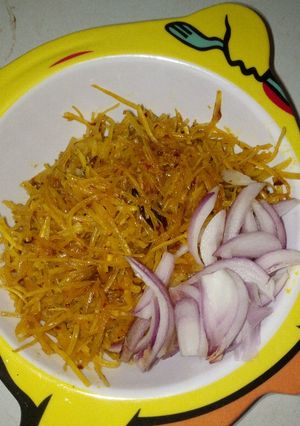 A picture of Fried abacha.