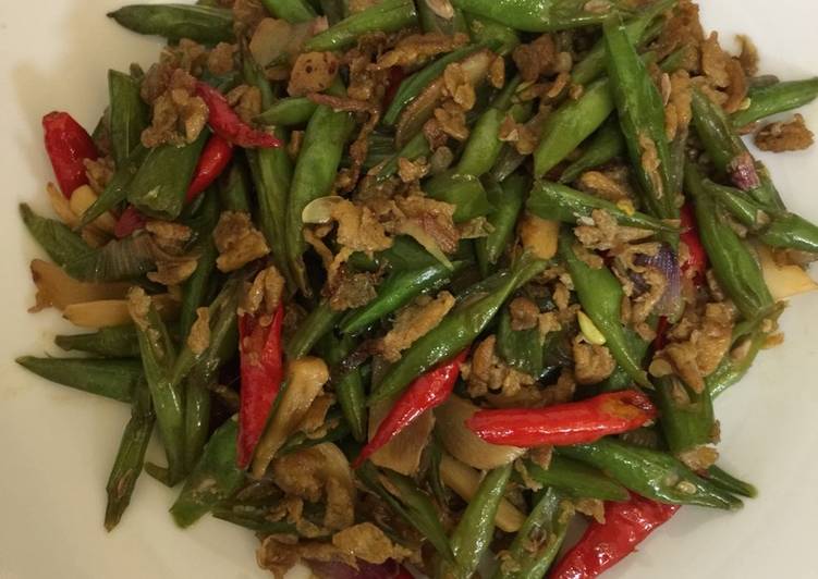 Resep Tumis Buncis Telur yang Enak Banget