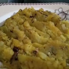 Aaloo ka bhurta (Mash potatoes) A picture of Aaloo ka bhurta (Mash potatoes).