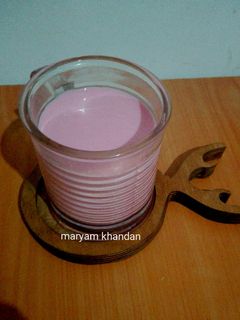 عکسی از دستور شیر لبو