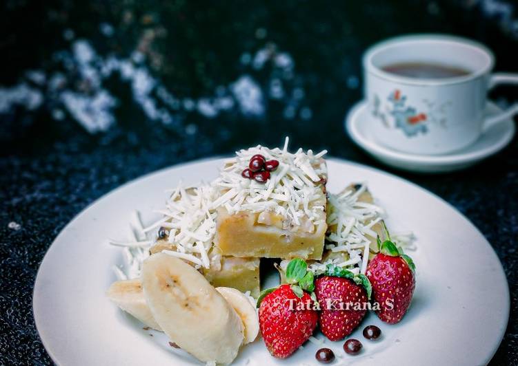 Proll Pisang Vanilla (kukus)