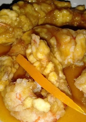 Foto resep Udang Saus Pedas Asam Manis