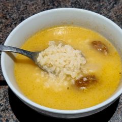 A picture of Rice & Chorizo Soup.