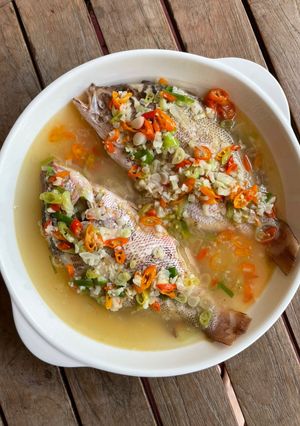 Foto resep Steam Kakap Merah