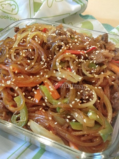Foto resep Japchae /Sohun Goreng Ala Korea