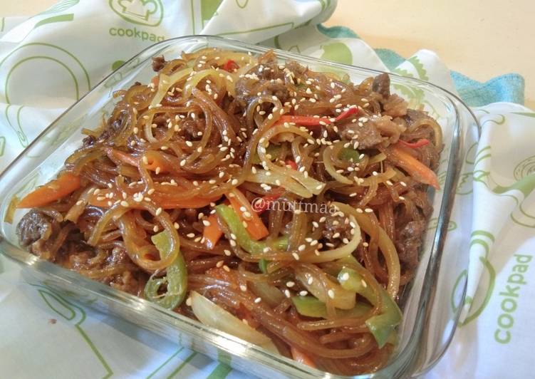 Japchae /Sohun Goreng Ala Korea